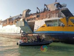 Polda Jateng Kerahkan Tim Labfor Selidiki Penyebab Kebakaran KM Kirana