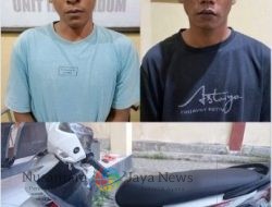 Polres Pamekasan Amankan Dua Tersangka Pencurian Sepeda Motor di Pademawu