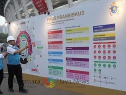 Siagakan 363 Petugas, PLN Sukses Layani Listrik Tanpa Kedip Misa Akbar Paus Fransiskus di GBK