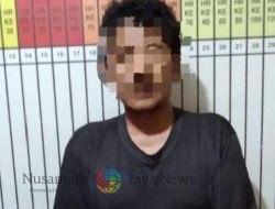 Polres Nganjuk Amankan Pelaku Penipuan dan Penggelapan Mobil Sewa