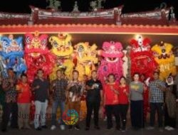 Kapolres Kediri Kota Hadiri Perayaan Zhong Qiu Jie di Klenteng Tjoe Hwie Kiong