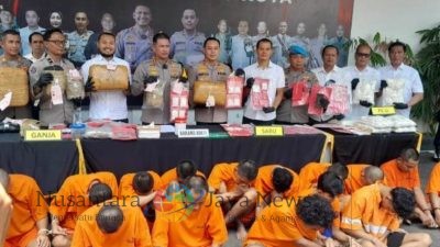 31 Tersangka Narkoba Diamankan Polresta Malang Kota dalam Operasi Tumpas Semeru 2024