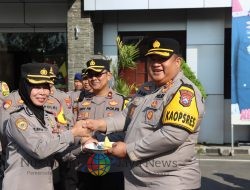 HUT Polwan Ke-76, Kapolres Pamekasan Berikan Kejutan Kepada Srikandi Polres Pamekasan