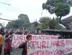 Forum Mahasiswa Pemerhati Kebijakan Publik Geruduk KPU RI Terkait Cabup dan Cawabup Mandailing Natal