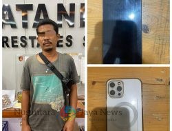Tim Jatanras Polrestabes Surabaya Bekuk Pelaku Pencurian iPhone 12 Pro Max
