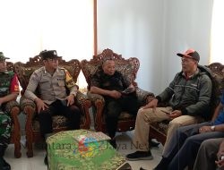 Sinergitas Bhabinkamtibmas Dengan Babinsa, Sambangi Kantor Desa Bunutin Bangli