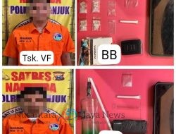 Polres Nganjuk Gagalkan Transaksi Sabu dan Tangkap Pelakunya