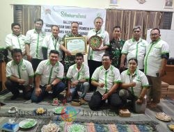 Silaturahmi Penuh Makna, Penrem 084/BJ dan AWS Satukan Visi dalam Komunikasi Publik
