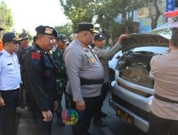 Polres Pamekasan Kembali Cek Ranmor Dinas Pastikan Siap untuk Pengamanan Pilkada 2024