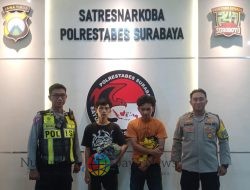 Pengendara Tanpa Helm di Surabaya Tertangkap Bawa 17 Butir Pil Diduga Narkoba