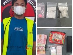 Polisi Tangkap Pengedar Narkoba di Pradah Kalikendal Surabaya, Sita Sabu dan Ekstasi