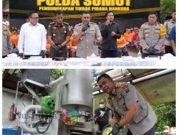 Tempo 47 Hari, Polda Sumut Berhasil Mengungkap 578 Kasus Narkotika