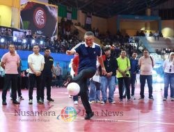 Kapolda Jatim Resmi Buka Garuda Futsal League Bersama Kadindik