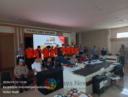10 Warga Negara Asing Terkait Kejahatan Online Internasional Diamankan Polrestabes Surabaya