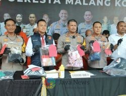 Polresta Malang Kota Berhasil Amankan Komplotan Pencuri Modus Gembosi Ban Nasabah Bank