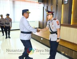 Kapolres Gresik pimpin pergantian Kasat Intelkam dan Kapolsek Manyar