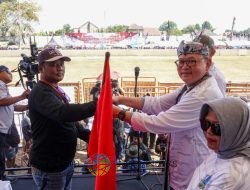 Seru! Pj. Sekdaprov Jatim Meriahkan Grand Final Karapan Sapi Piala Presiden 2024