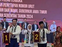 KPU Jatim Umumkan Jadwal Kampanye Akbar Tiga Paslon Cagub-Cawagub Jatim 2024