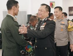 Kapolrestabes Surabaya Hadiri HUT TNI ke-79, Tekankan Sinergi Jelang Pilkada