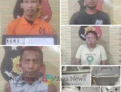 Polsek Hamparan Perak Tangkap 1 Pelaku Pencurian dan 3 Penadah Barang Hasil Curian