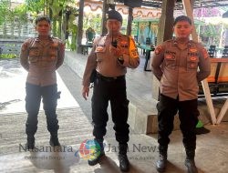 Satgas Preventif Polres Badung Lakukan Pengamanan Kediaman Kedua Paslon Cabup dan Cawabup Badung