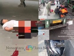 Kecelakaan di Perak Barat, Pengendara Motor Alami Luka Serius