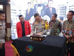 Polda Jatim Bersama Perguruan Tinggi Tandatangani Perjanjian Kerjasama Tingkatkan SDM Unggul Bagi Anggota Polri