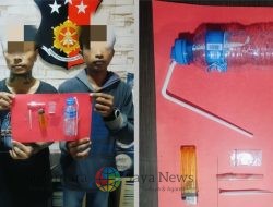 Asyik Nyabu dalam Kamar Dua Pria di Sawah Pulo SR Dibekuk Polisi