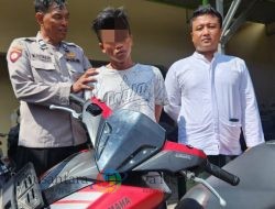 Gerak Cepat Polsek Kenjeran Amankan Pelaku Curanmor Dari Amukan Warga