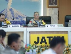 Anev Sitkamtibmas September 2024 Polda Jatim Berhasil Turunkan Angka Kriminalitas dan Kecelakaan Lalulintas