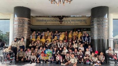 Perpustakaan Grahatama Yogyakarta Sambut Kunjungan Edukatif Siswa SLB Negeri I Yogyakarta