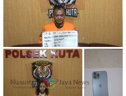 Polisi Amankan Pencuri iPhone Milik Turis Rusia di Kuta, Dua Pelaku Ditangkap di Gilimanuk
