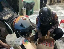 Penggerebekan Toko Klontong di Surabaya, Sat Samapta Polres Tanjung Perak Amankan 3.667 Botol Miras Arak