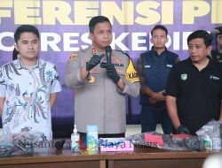 Polres Kediri Tetapkan Tersangka Kasus Keracunan Massal Akibat Snack Kadaluarsa di Pengajian Desa Krecek