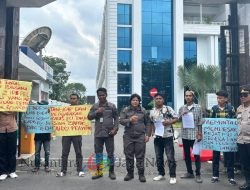 Dugaan Tipikor Dinas PU Tanjung Balai, PT PLN dan CV WA, GEMPI-SU Gelar Aksi di Kejatisu