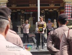 Kapolres Badung Pimpin Apel Kesiapan Operasi Mantap Brata Agung 2024 untuk Pengamanan Pelantikan Presiden dan Wakil Presiden RI