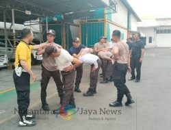 Satpam HPI Gelar Latihan Penyegaran PBB dan Beladiri