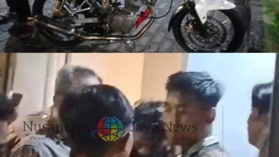 Polsek Driyorejo Gresik Amankan Pelaku Pencurian Motor di Citraland CBD dari Amukan Massa