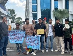 GEMPI-SU Gelar Aksi Unjuk Rasa di Kejatisu Perihal Dugaan Tipikor Direktur Aek Kanopan Dan Jajaran