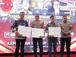 Perkuat Keamanan Perbankan,Polda Jatim dan Bank Jatim Bersinergi