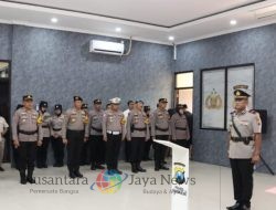 Kapolres Bangkalan Pimpin Sertijab Kapolsek Modung, ini Harapannya