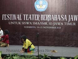 Balai Bahasa Jatim Gelar Festival Teater Berbahasa Jawa