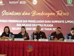 KPU Tabanan Harapkan LPPDK di Setor Tepat Waktu