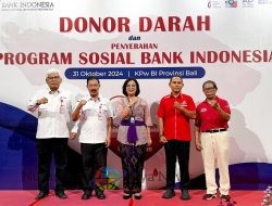 BANK INDONESIA BERSINERGI DENGAN PMI WUJUDKAN KEPEDULIAN SOSIAL DAN PEMBERDAYAAN EKONOMI BALI