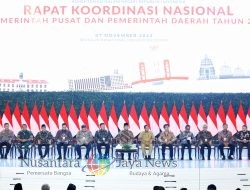 Rakornas Bersama Presiden Prabowo, Pj. Gubernur Adhy Tegaskan Arah Pembangunan Jatim Sesuai Asta Cita
