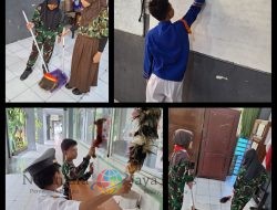 Sambut Hari Pahlawan, Siswa SDN Rangkah 1 Surabaya Gelar Aksi Bersih-Bersih Lingkungan Sekolah