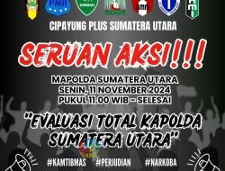 Cipayung Plus Sumut Akan Gelar Aksi di Mapolda Sumut Senin Mendatang