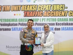 Satlantas Polres Gresik Bersama RS Petrokimia Gresik Gelar Pelatihan PPGD Tekan Angka Fatalitas Akibat Kecelakaan