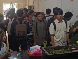 DPC GRIB Jaya Kota Medan Makan Siang Gratis Masyarakat Setiap Hari di Sekretariat