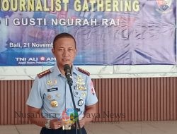Jalin Komunikasi yang Baik Lanud I Gusti Ngurah Rai Bali Gelar Jurnalis Gathering
